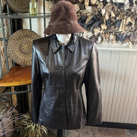 Alfani Jackets & Blazers - ALFANI Petite Leather Coat